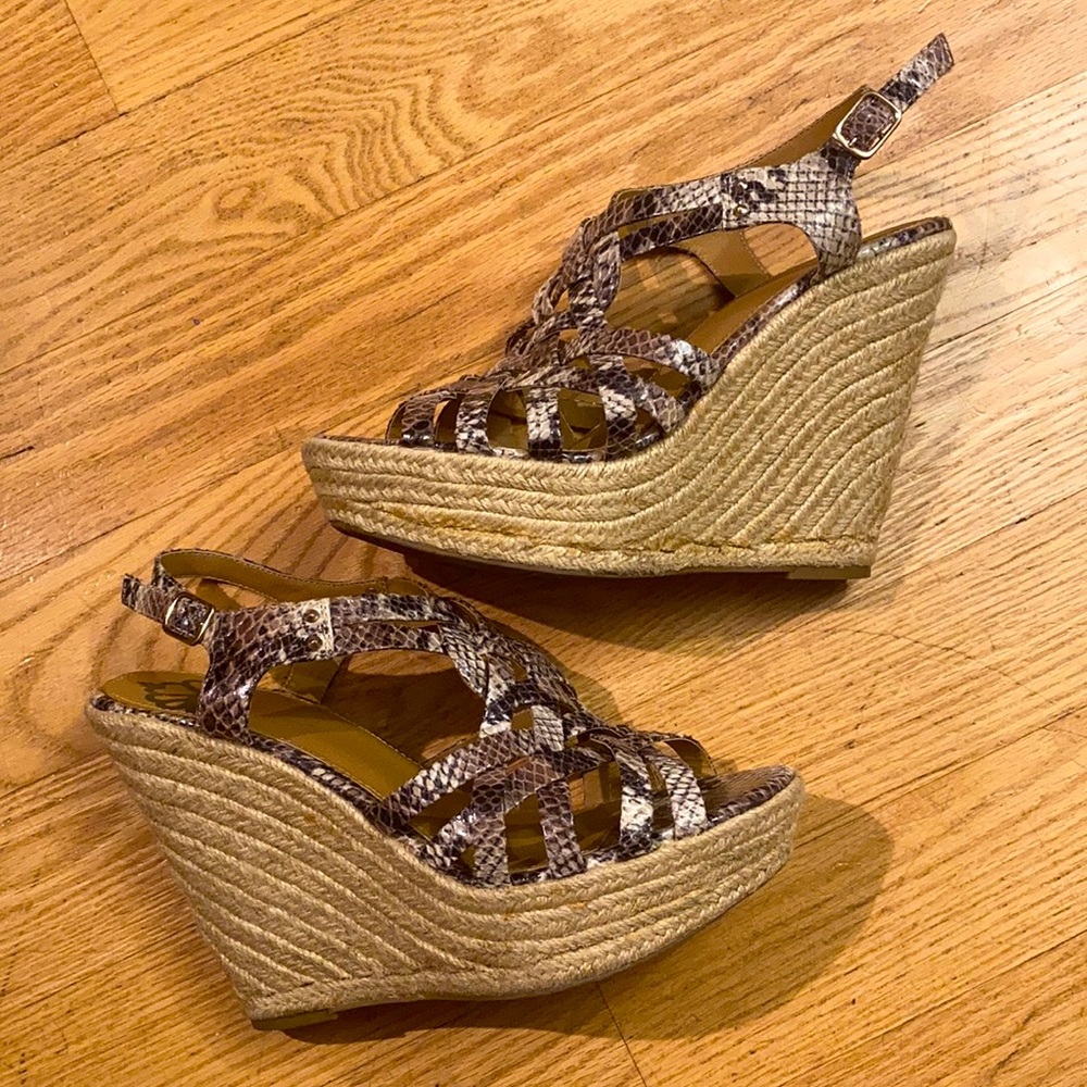 Fergalicious wedge heels